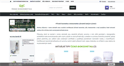 Desktop Screenshot of ceska-biokosmetika.cz